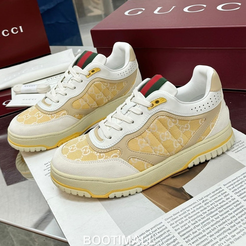 Gucci Double G Calfskin Leather High Low Sneakers with Distressed Cutout Panel TPU Sole Detail 구찌 더블G 카프스킨 레더 하이로우 스니커즈 디스트레스드 컷아웃 패널 TPU 솔 디테일 3cm