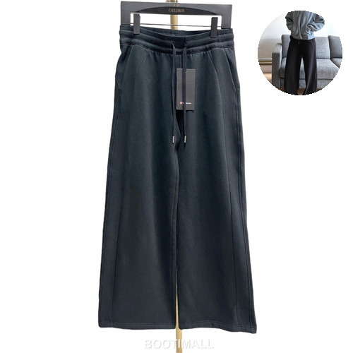 Lululemon Scuba Mid Rise Fleece Wide Leg Sweatpants Logo 룰루레몬 스쿠바 미드라이즈 플리스 와이드레그 스웨트팬츠 로고 60079