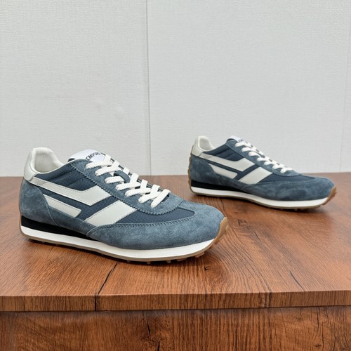 Tom Ford German Trainer Suede Calfskin Mesh Low Sneakers with Panel Detail 톰포드 독일군 트레이너 스웨이드 카프스킨 메쉬 로우 스니커즈 패널 디테일 3.5cm