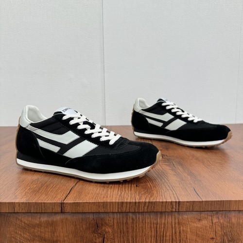Tom Ford German Trainer Suede Calfskin Mesh Low Sneakers with Panel Detail 톰포드 독일군 트레이너 스웨이드 카프스킨 메쉬 로우 스니커즈 패널 디테일 3.5cm