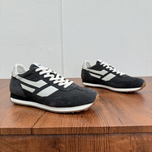 Tom Ford German Trainer Suede Calfskin Mesh Low Sneakers with Panel Detail 톰포드 독일군 트레이너 스웨이드 카프스킨 메쉬 로우 스니커즈 패널 디테일 3.5cm