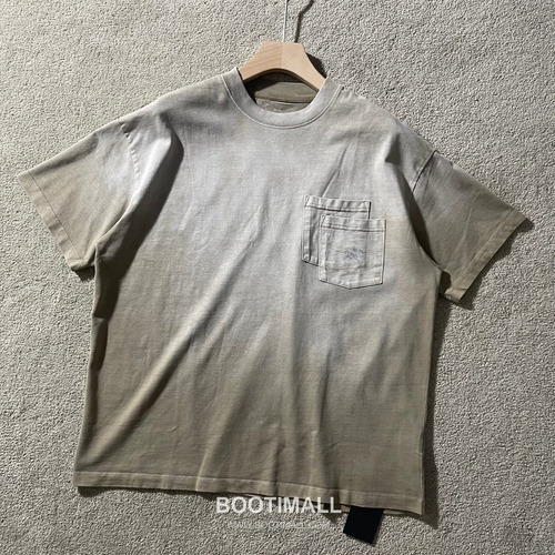 Arc’teryx SS24 Cotton Double Yarn Vintage Wash Pocket Logo Short Sleeve T-Shirt 아크테릭스 SS24 코튼 더블얀 빈티지 워싱 포켓 로고 반팔 티셔츠