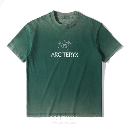 Arc’teryx SS25 Cotton Double Yarn Vintage Wash Logo Short Sleeve T-Shirt 아크테릭스 SS25 코튼 더블얀 빈티지 워싱 로고 반팔 티셔츠