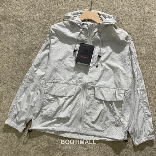 Arc’teryx SS25 Nylon UV Protection Quick-Dry Zip Hooded Skin Jacket 아크테릭스 SS25 나일론 UV차단 퀵드라이 지퍼 후디드 스킨 재킷