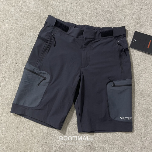 Arc’teryx System-A SS25 Nylon Blend Four-Way Stretch Water-Repellent Cargo Shorts 아크테릭스 시스템에이 SS25 나일론 혼방 4방향 스트레치 발수 카고 쇼츠