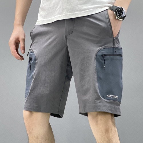 Arc’teryx System-A SS25 Nylon Blend Four-Way Stretch Water-Repellent Cargo Shorts 아크테릭스 시스템에이 SS25 나일론 혼방 4방향 스트레치 발수 카고 쇼츠