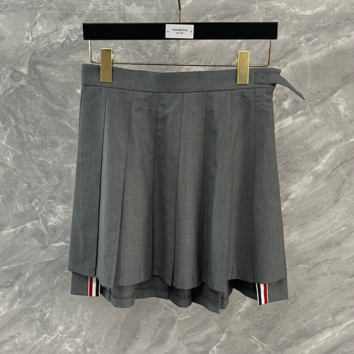 Thom Browne 2026 S/S Wool A-Line Structured Skirt 톰브라운 2026SS 울 A라인 스트럭처 스커트