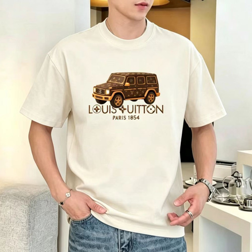 Louis Vuitton 2026 S/S Cotton Double-Yoke T-Shirt 루이비통 2026SS 코튼 더블 요크 티셔츠
