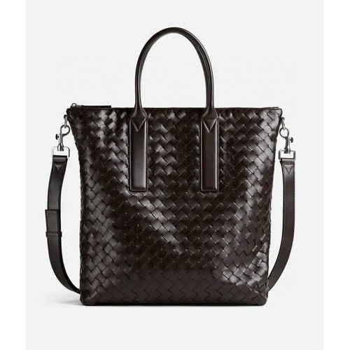 Bottega Veneta Intrecciato Calfskin Leather Black Top Handle Crossbody Tote Bag 보테가베네타 인트레치아토 카프스킨 레더 블랙 탑핸들 크로스바디 토트백 20191780 39cm