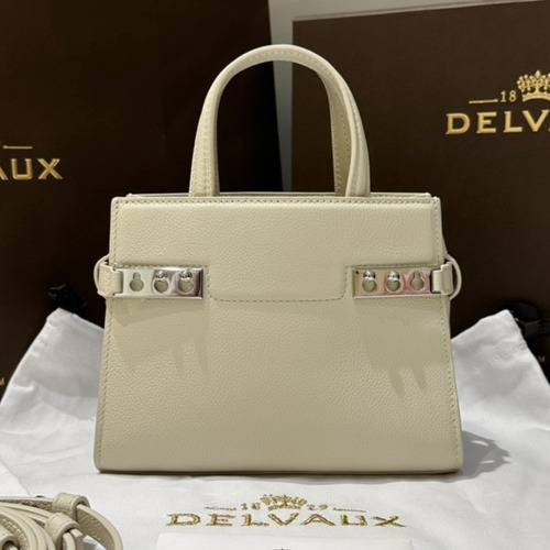 델보 템페트 크러쉬 스몰 그레인 카프스킨 블랙 스트랩 스냅락 크로스 핸드백 Delvaux Tempete Crush Small Grain Calfskin Black Strap Snap Lock Crossbody Handbag 99125066 19cm