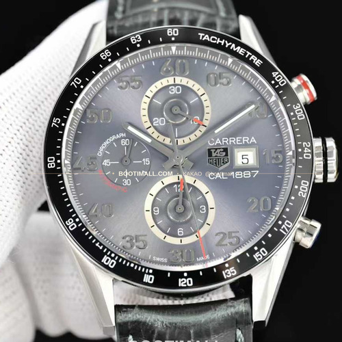 태그호이어 카레라 스틸 브라운다이얼 크로노그래프 오토매틱 TAG Heuer Carrera Steel Brown Dial Chronograph Automatic CV2A12.FC6236 43mm