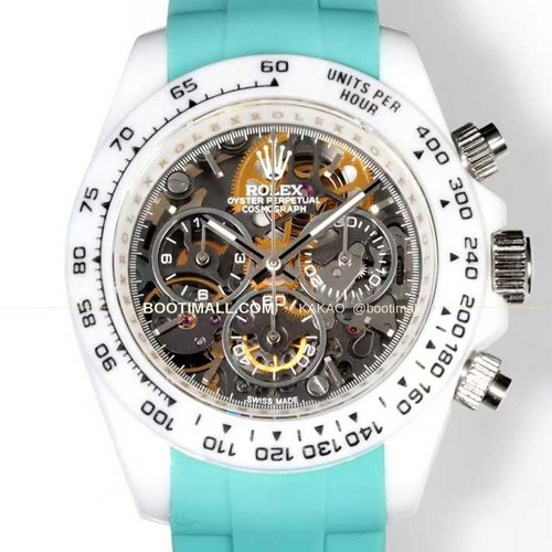 롤렉스 데이토나 러버밴드 블랙다이얼 크로노그래프 오토매틱 Rolex Daytona Rubber Strap Black Dial Chronograph Automatic 40mm