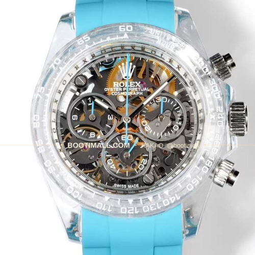 롤렉스 데이토나 러버밴드 블랙다이얼 크로노그래프 오토매틱 Rolex Daytona Rubber Strap Black Dial Chronograph Automatic 40mm