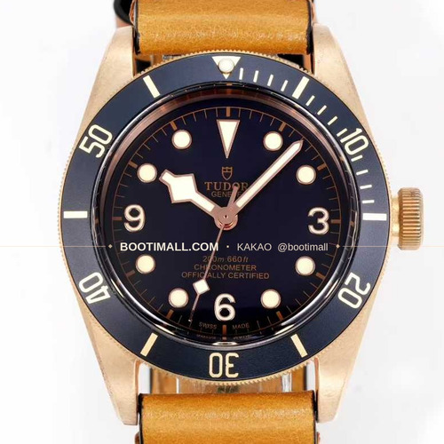 튜더 블랙베이 브론즈 알루미늄브론즈 브라운다이얼 빈티지 다이버 오토매틱 Tudor Black Bay Bronze Aluminum Bronze Brown Dial Vintage Diver Automatic M79250BM 43mm