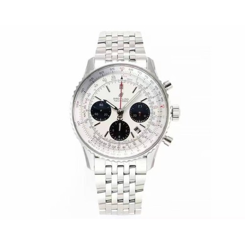 브라이틀링 내비타이머1 B01 스틸 슬라이드룰베젤 크로노그래프 오토매틱 Breitling Navitimer 1 B01 Steel Slide Rule Bezel Chronograph Automatic 43mm