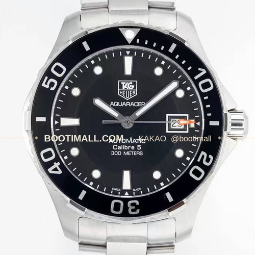 태그호이어 까레라 스틸 블랙다이얼 오토매틱 TAG Heuer Carrera Steel Black Dial Automatic 41mm