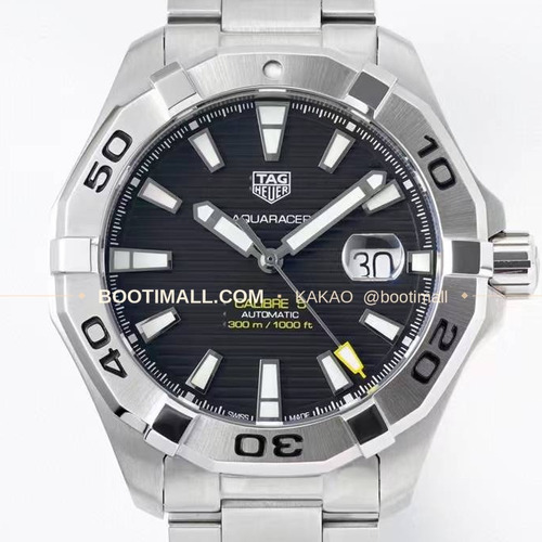 태그호이어 까레라 스틸 블랙다이얼 오토매틱 TAG Heuer Carrera Steel Black Dial Automatic 41mm