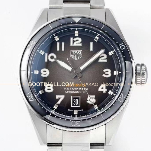태그호이어 까레라 스틸 블랙다이얼 오토매틱 TAG Heuer Carrera Steel Black Dial Automatic 41mm