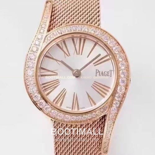 피아제 라임라이트 갈라 스틸 다이아세팅 화이트다이얼 쿼츠 Piaget Limelight Gala Steel Diamond Set White Dial Quartz 32mm