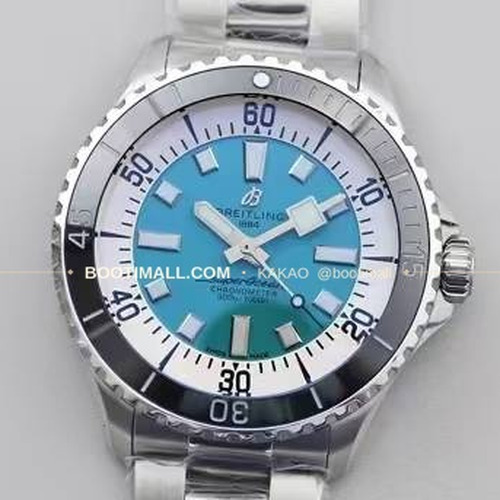 브라이틀링 슈퍼오션 스틸 블랙다이얼 다이버 오토매틱 Breitling Superocean Steel Black Dial Diver Automatic 44mm