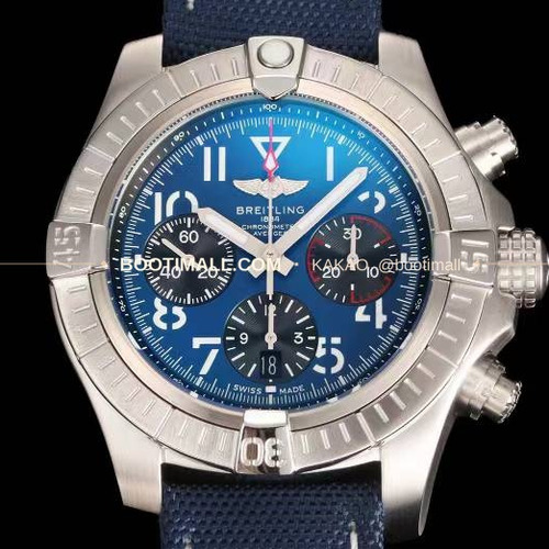 브라이틀링 어벤저 스틸 블루다이얼 크로노그래프 오토매틱 Breitling Avenger Steel Blue Dial Chronograph Automatic B01 45mm