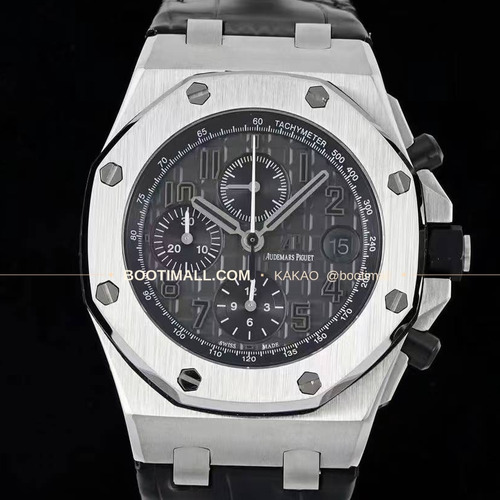 오데마피게 로열오크오프쇼어 스틸 블루다이얼 크로노그래프 오토매틱 Audemars Piguet Royal Oak Offshore Steel Blue Dial Chronograph Automatic 26470 42mm