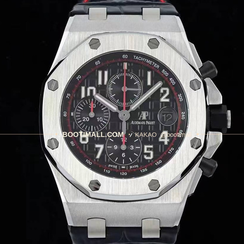 오데마피게 로열오크오프쇼어 스틸 블루다이얼 크로노그래프 오토매틱 Audemars Piguet Royal Oak Offshore Steel Blue Dial Chronograph Automatic 26470 42mm