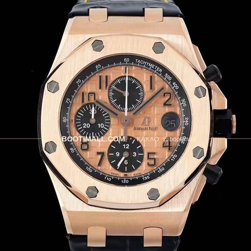오데마피게 로열오크오프쇼어 스틸 블루다이얼 크로노그래프 오토매틱 Audemars Piguet Royal Oak Offshore Steel Blue Dial Chronograph Automatic 26470 42mm