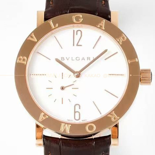 불가리 불가리 로마 스틸 아이보리다이얼 스몰세컨즈 오토매틱 Bvlgari Bulgari Roma Steel Ivory Dial Small Seconds Automatic 41mm