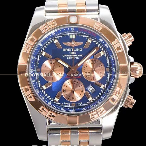 브라이틀링 크로노맷 스틸 블랙다이얼 크로노그래프 오토매틱 Breitling Chronomat Steel Black Dial Chronograph Automatic 44mm