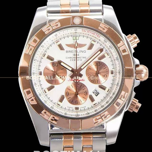 브라이틀링 크로노맷 스틸 블랙다이얼 크로노그래프 오토매틱 Breitling Chronomat Steel Black Dial Chronograph Automatic 44mm