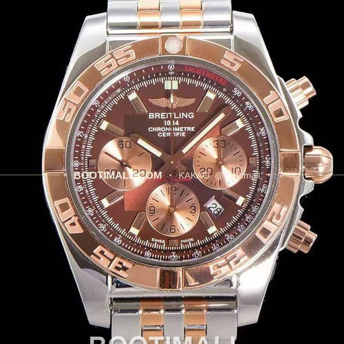 브라이틀링 크로노맷 스틸 블랙다이얼 크로노그래프 오토매틱 Breitling Chronomat Steel Black Dial Chronograph Automatic 44mm