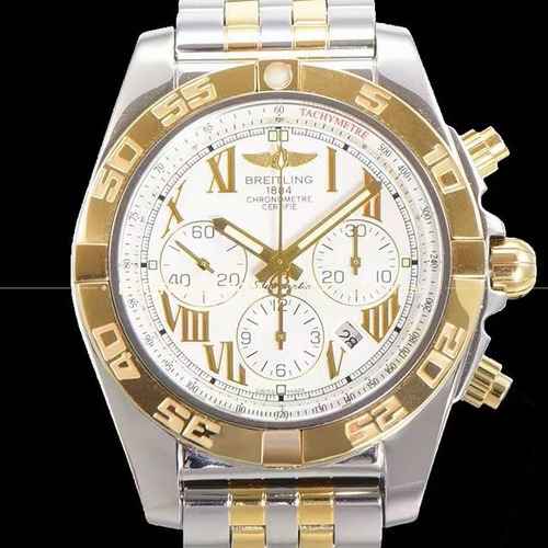 브라이틀링 크로노맷 스틸 블랙다이얼 크로노그래프 오토매틱 Breitling Chronomat Steel Black Dial Chronograph Automatic 44mm