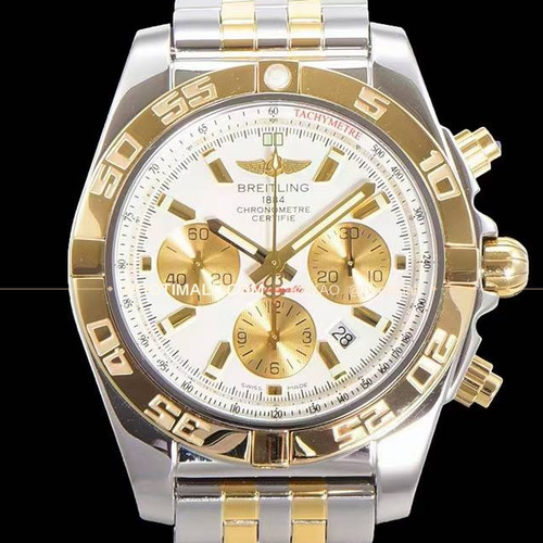 브라이틀링 크로노맷 스틸 블랙다이얼 크로노그래프 오토매틱 Breitling Chronomat Steel Black Dial Chronograph Automatic 44mm