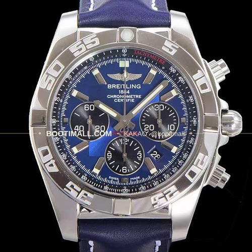 브라이틀링 크로노맷 스틸 블랙다이얼 크로노그래프 오토매틱 Breitling Chronomat Steel Black Dial Chronograph Automatic 44mm