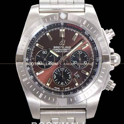 브라이틀링 크로노맷 스틸 블랙다이얼 크로노그래프 오토매틱 Breitling Chronomat Steel Black Dial Chronograph Automatic 44mm
