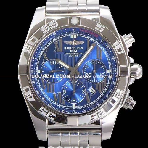 브라이틀링 크로노맷 스틸 블랙다이얼 크로노그래프 오토매틱 Breitling Chronomat Steel Black Dial Chronograph Automatic 44mm