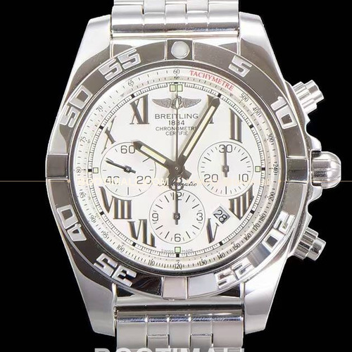 브라이틀링 크로노맷 스틸 블랙다이얼 크로노그래프 오토매틱 Breitling Chronomat Steel Black Dial Chronograph Automatic 44mm