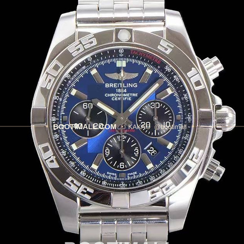 브라이틀링 크로노맷 스틸 블랙다이얼 크로노그래프 오토매틱 Breitling Chronomat Steel Black Dial Chronograph Automatic 44mm