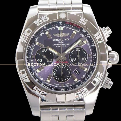 브라이틀링 크로노맷 스틸 블랙다이얼 크로노그래프 오토매틱 Breitling Chronomat Steel Black Dial Chronograph Automatic 44mm