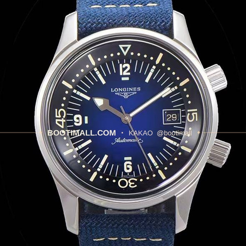 론진 레전드다이버 브론즈 그라데이션블랙다이얼 오토매틱 Longines Legend Diver Bronze Gradient Black Dial Automatic 42mm
