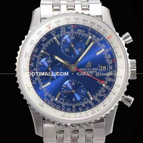 브라이틀링 내비타이머 1 스틸 블랙다이얼 크로노그래프 오토매틱 Breitling Navitimer 1 Steel Black Dial Chronograph Automatic 41mm