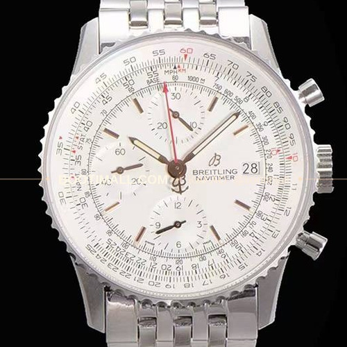 브라이틀링 내비타이머 1 스틸 블랙다이얼 크로노그래프 오토매틱 Breitling Navitimer 1 Steel Black Dial Chronograph Automatic 41mm