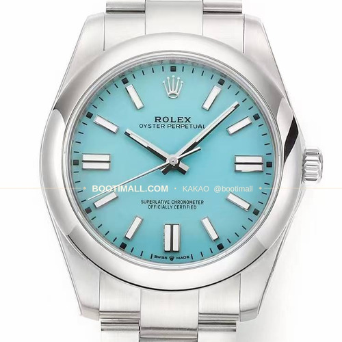 롤렉스 오이스터 퍼페츄얼 41 컬러 다이얼 오토매틱 Rolex Oyster Perpetual 41 Color Dial Automatic 41mm