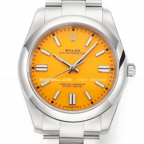 롤렉스 오이스터 퍼페츄얼 41 컬러 다이얼 오토매틱 Rolex Oyster Perpetual 41 Color Dial Automatic 41mm