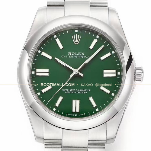 롤렉스 오이스터 퍼페츄얼 41 컬러 다이얼 오토매틱 Rolex Oyster Perpetual 41 Color Dial Automatic 41mm