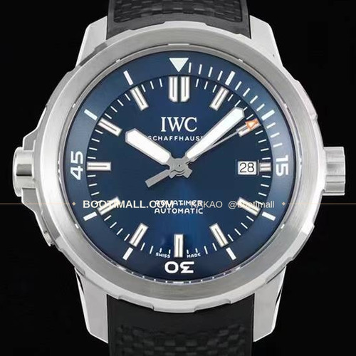 IWC 아쿠아타이머 쿠스토 스페셜 블루 다이얼 다이버 오토매틱 IWC Aquatimer Cousteau Special Edition Blue Dial Diver Automatic 44mm