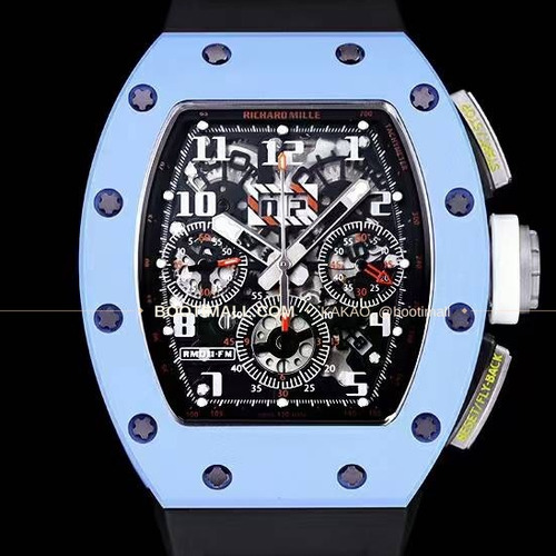 리차드밀 RM11-FM 플라이백 크로노그래프 카본 세라믹 스켈레톤 오토매틱 Richard Mille RM11-FM Flyback Chronograph Carbon Ceramic Skeleton Automatic 50mm