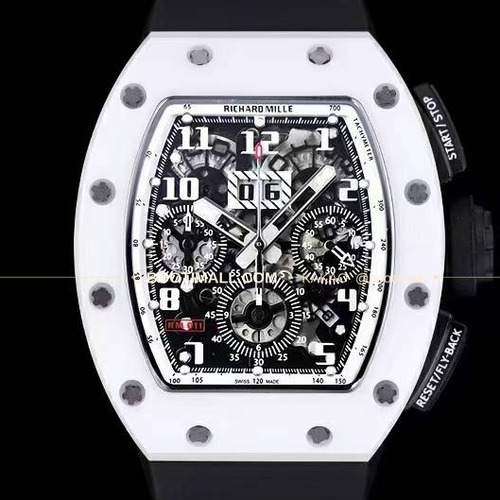 리차드밀 RM11-FM 플라이백 크로노그래프 카본 세라믹 스켈레톤 오토매틱 Richard Mille RM11-FM Flyback Chronograph Carbon Ceramic Skeleton Automatic 50mm