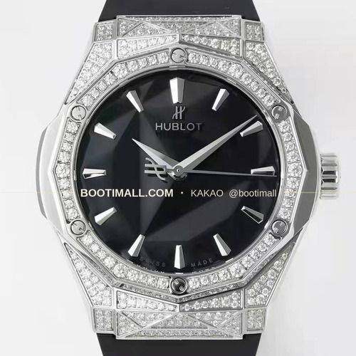 위블로 클래식 퓨전 오를린스키 스켈레톤 컷 다이얼 오토매틱 Hublot Classic Fusion Orlinski Faceted Dial Automatic 40mm
